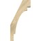 Ekena Millwork 4"W x 12"D x 24"H Merced Rough Sawn Knee Brace, Douglas Fir BRC04X12X24MRC00RDF - alternate 2